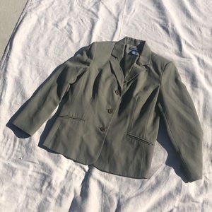 sage green blazer